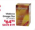 Vitaforce Omega Plus Tablets-30's