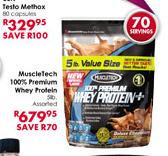 Muscle Tech 100% Premium Whey Protein Assorted