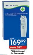 Clicks Infra-Red Ear Thermameter Each