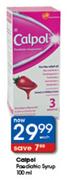 Calpol Paediatric Syrup-100ml Each