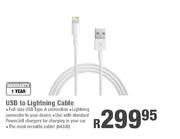 USB To Lightning Cable