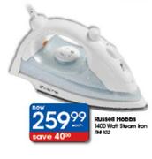 Russell Hobbs 1400W RH102 Steam Iron Each