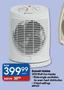 Russell Hobbs 2000W Fan Heater Each