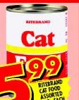 Ritebrand Cat Food Assorted-425g Each 