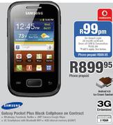 Samsung Galaxy Pocket Plus Black Cellphone