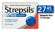 Strepsils Plus Lozenges-16's Per Pack