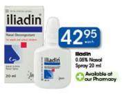 Iliadin 0.05% Nasal Spray-20ml Each