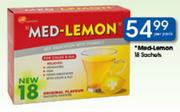 Med-Lemon Sachets-18's