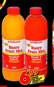 Riterbrand Dairy Fruit Mix Concentrate Assorted-1 Ltr each