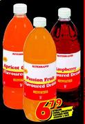 Riterbrand Cordial Concentrate Flavoured Drink Assorted-1 Ltr each