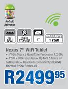 Nexus WiFi Tablet-7"