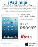 Apple ipad Mini With Wi-Fi+ Cellular 16GB