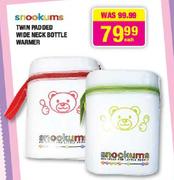 Snookums Twin Padded Wide Neck Bottle Warmer-Each