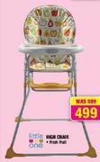 Little One Fresh Fruit High Chair-Each
