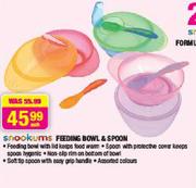 Snookums Feeding Bowl & Spoon-Each