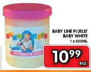 Baby Line P/Jelly Baby White - 1x500ml