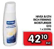 Nivea B/LTN Rich Firming Moisturiser Q10 - 1x250ml