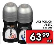 Axe Roll-on - 6x50ml