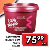 Easy Waves Relaxer Crm Asstd-2.5Lt