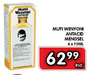 Muti Wenyoni Antacid Mengsel-6x75ml