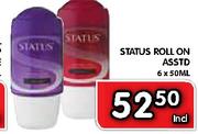 Status Roll-on - 6x50ml