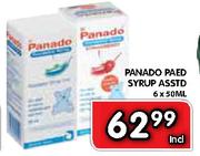 Panado Paed Syrup - 6x50ml