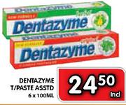 Dentazyme T/Paste - 6x100ml