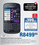 BlackBerry Q10 Black Smartphone