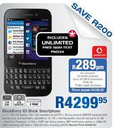 BlackBerry Q5 Black Smartphone