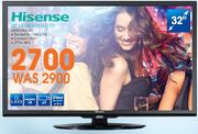Hisense 32" HD Ready LED TV(LEDN32K300M)