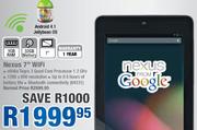 Nexus 7" WiFi