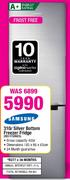 Samsung Silver Bottom Freezer Fridge (RB31FSRNDS)-310 Ltr