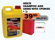 Holts Shampoo And Shine With Sponge-2L