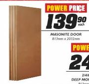 Masonite Door(813x2032mm)-Each
