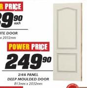 2/4/6 Panel Deep Moulded Door(813x2032mm)