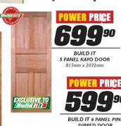 Built It 5 Panel Kayo Door(813x2032mm)