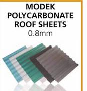 Modek Polycarbonate Roof Sheets 0.8mm