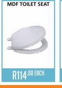 MDF Toilet Seat - Each