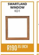 Swartland Window KD1-Each
