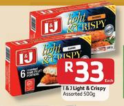 I&J Light & Crispy Assprted-500g Each