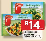 Findus Broccoli Mexicacy Mix-325g Each