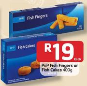 PnP Fish Fingers Or Fish Cakes-400g 