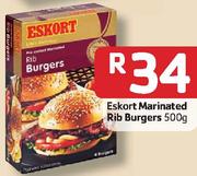 Eskort Marinated Rib Burgers-500G