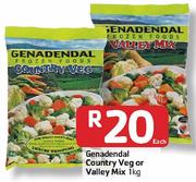 Genadendal Country Veg Or Valley Mix-1Kg Each