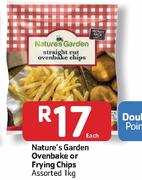 Nature's Garden Ovenbake Or Frying Chips-1Kg Each