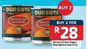 Dursots Choice Super Fine Apricot Jam-900g Each