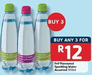 PnP Flavoured Sparking Water Assorted-500ml Each