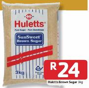 Huletts Brown Suger-3kg Each