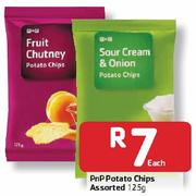 PnP Patato Chips Assorted Chips Assorted-125g Each