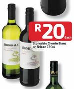 Stonedale Chenin Blanc Or Shiraz -750ml Each